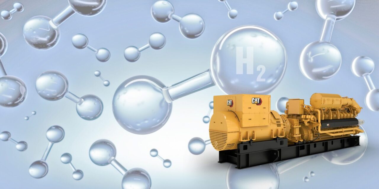 Caterpillar: Soluciones de energía a base de hidrógeno renovable