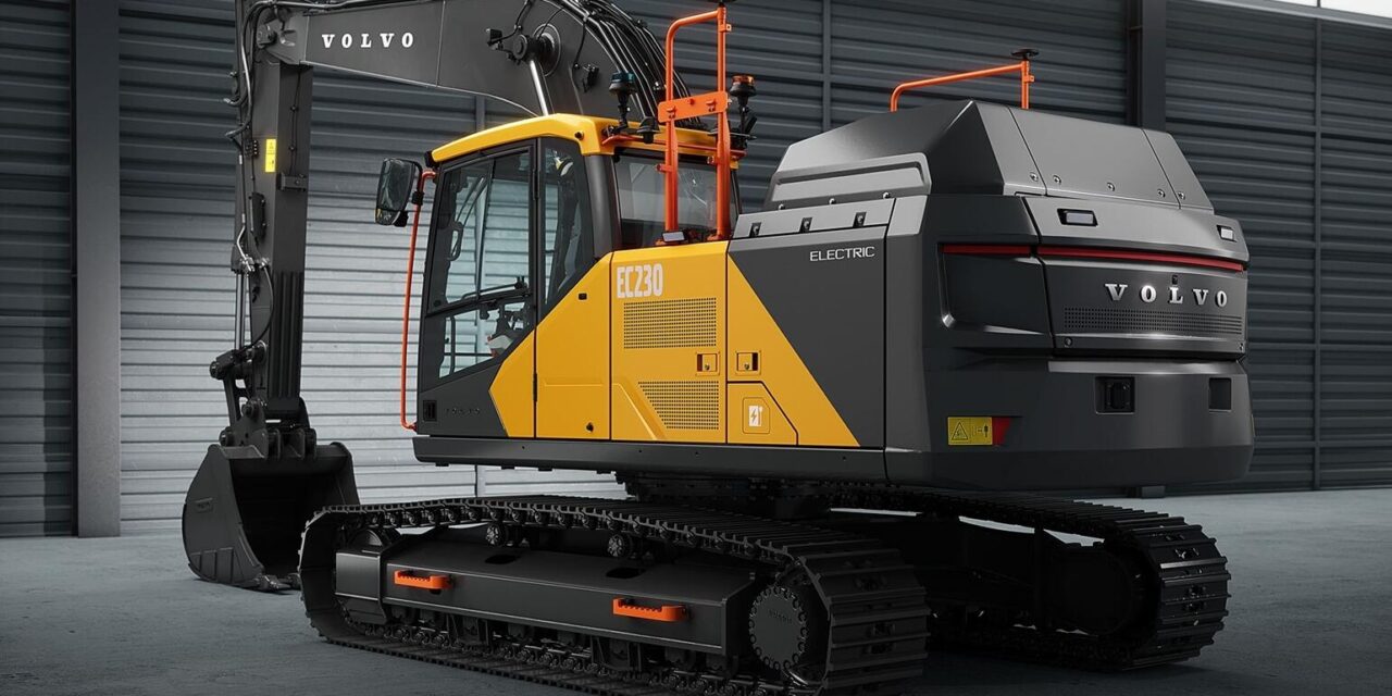 Nueva Volvo EC230 Electric, lista para trabajar todo el día